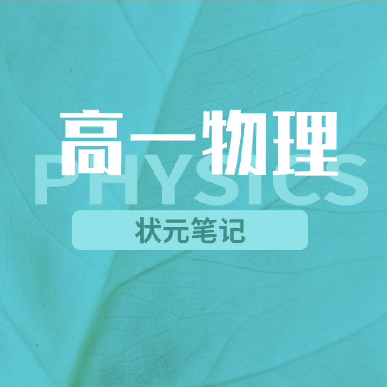 物理状元笔记